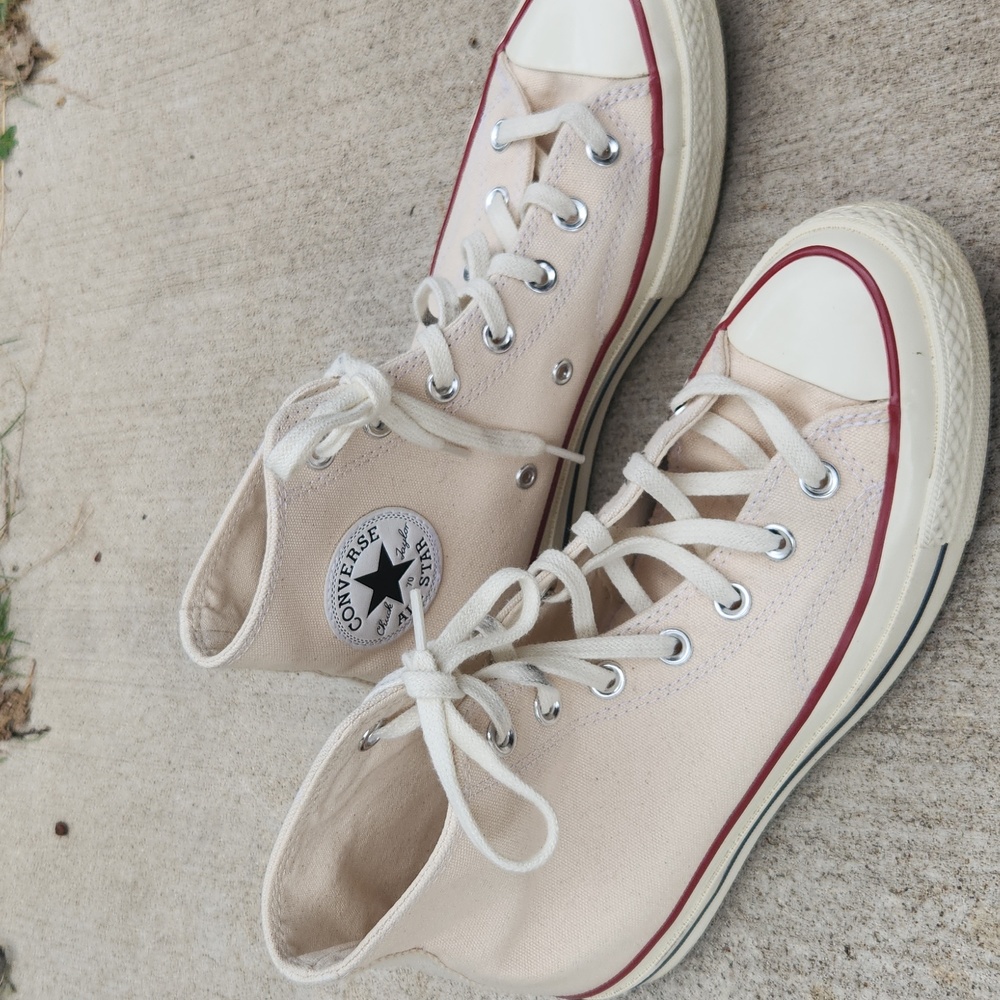 Converse, X Joshua Vides Chuck 70 Hi, Vintage Canvas Hightop, Sz 6